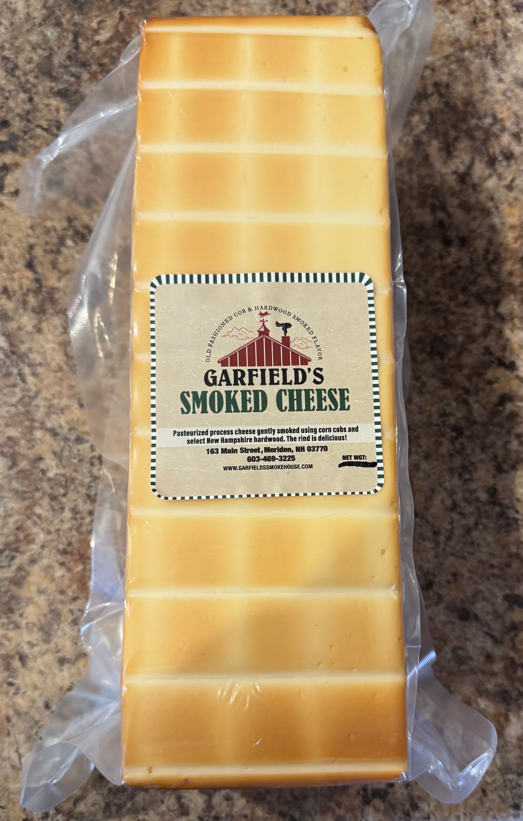 Block of Smoked Cheese