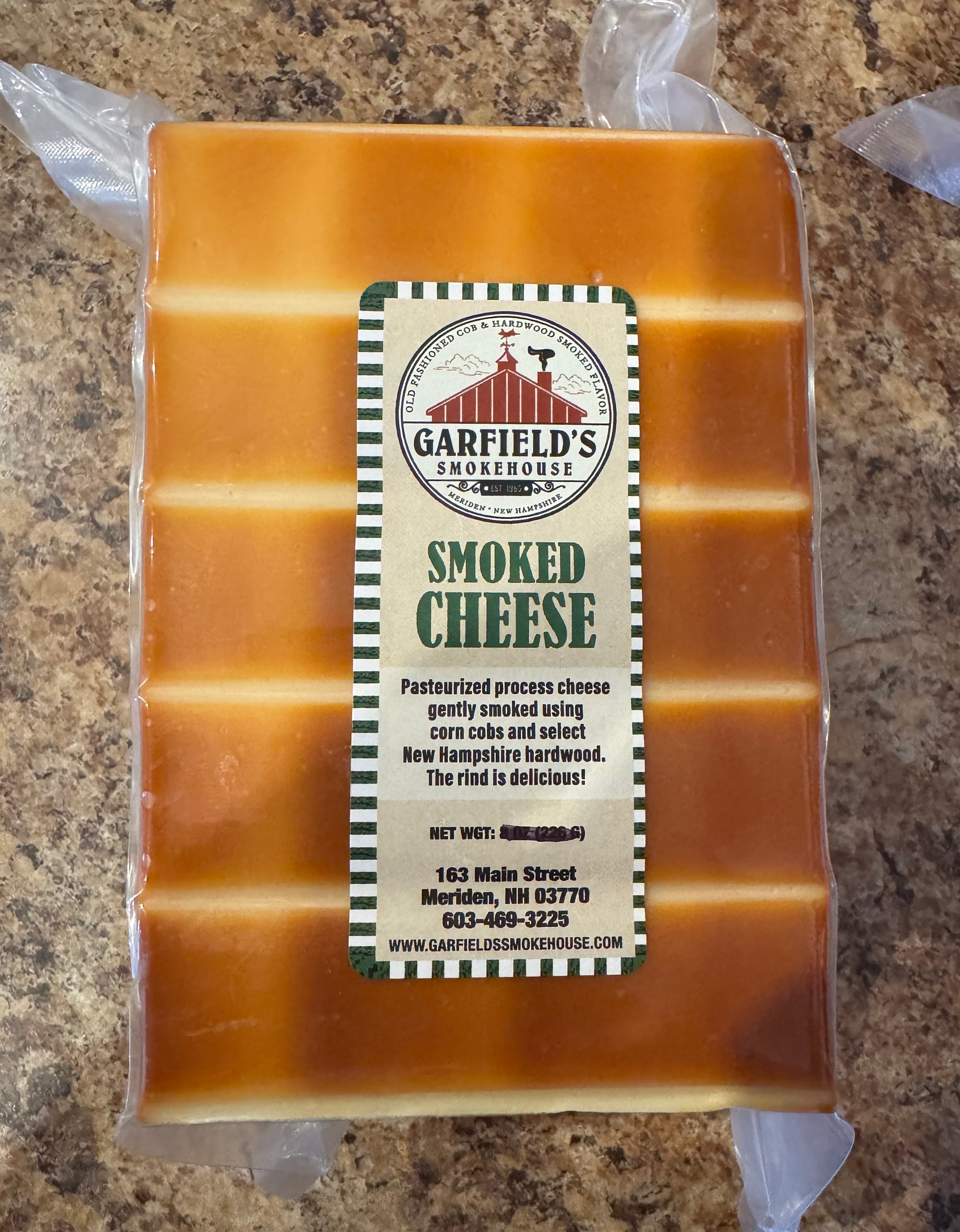 Half Block of Smoked Cheese